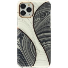 Hülle iPhone 11 Pro - Bright Line Kurve - Schwarz