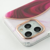 Hülle iPhone 11 Pro - Bright line Kurve - Rosa