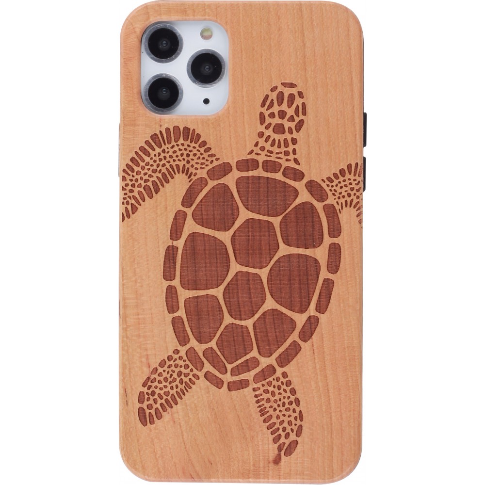 Hülle iPhone 11 Pro - Holzschildkröte