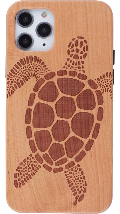 Hülle iPhone 11 Pro - Holzschildkröte