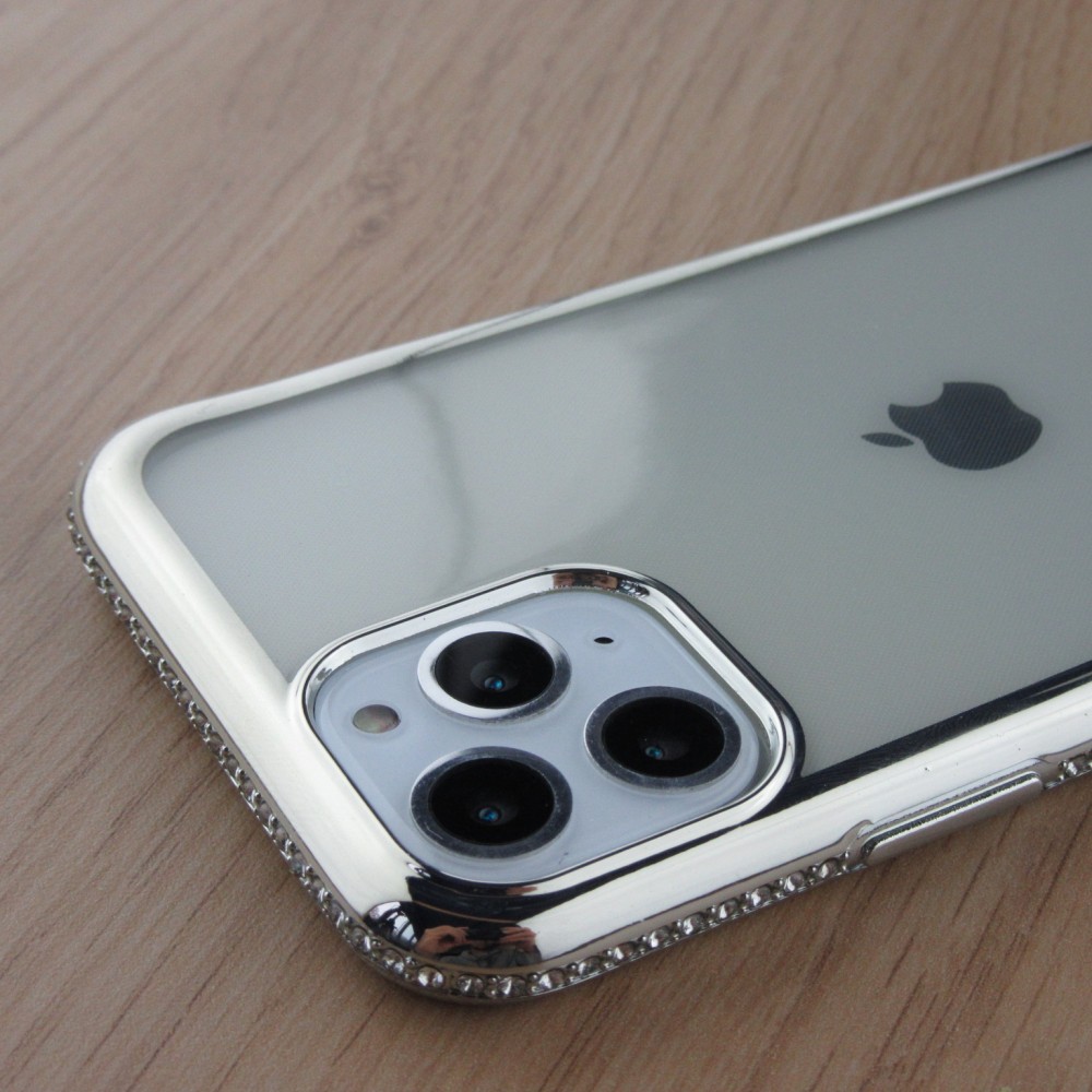 Hülle iPhone 11 Pro - Bumper Diamond - Silber