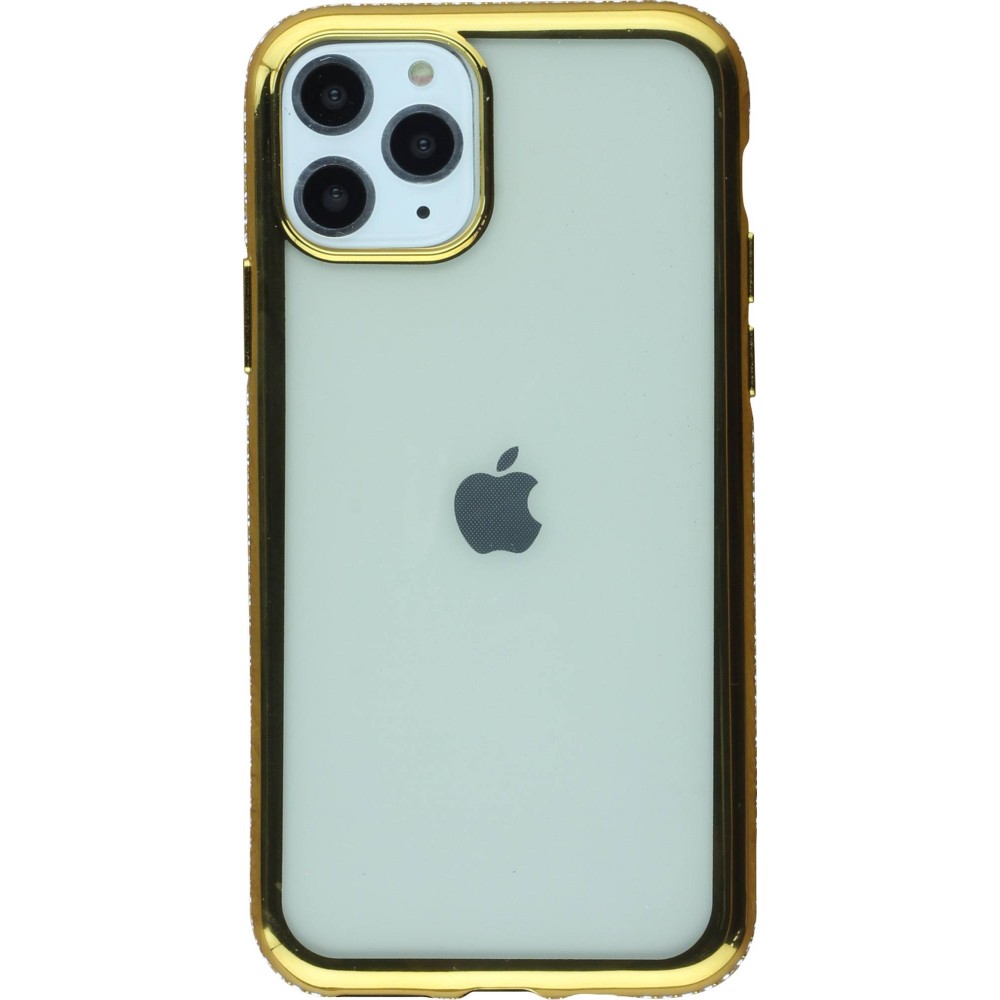 Coque iPhone 11 Pro - Bumper Diamond - Or