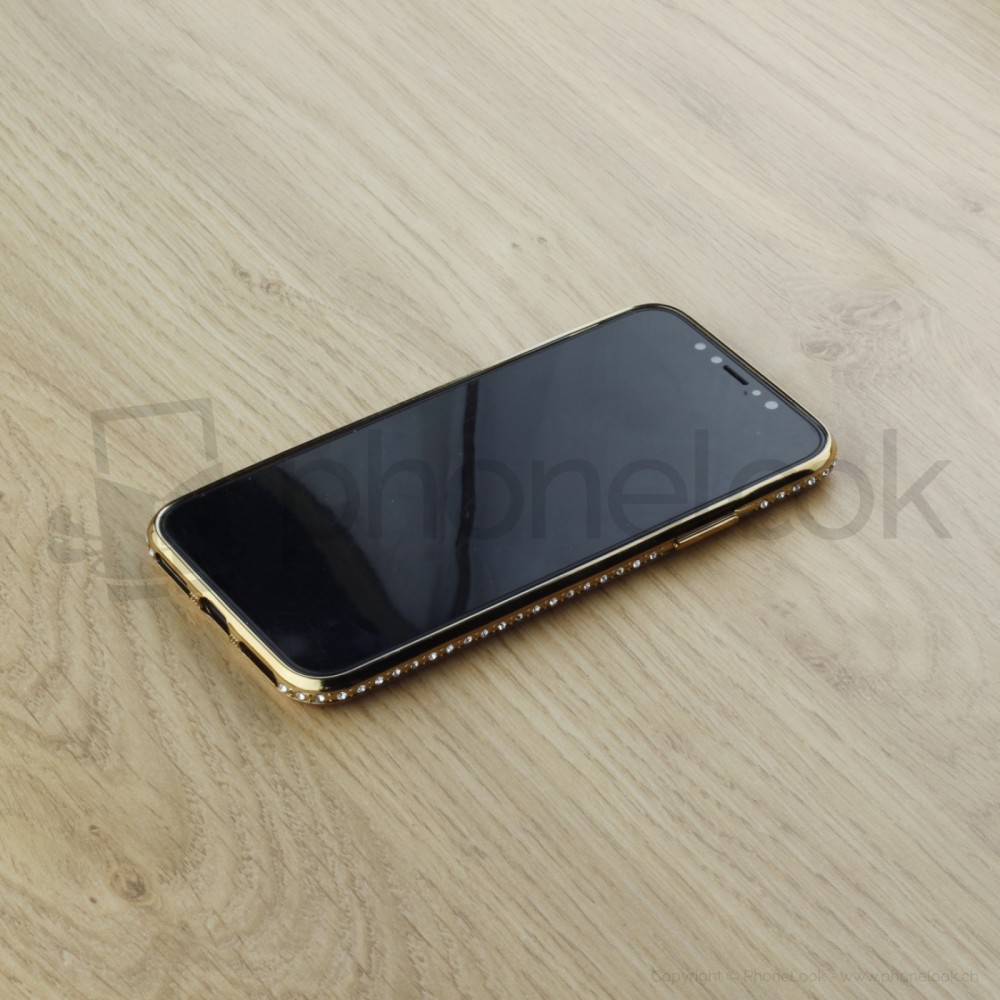 Coque iPhone 11 Pro - Bumper Diamond - Or