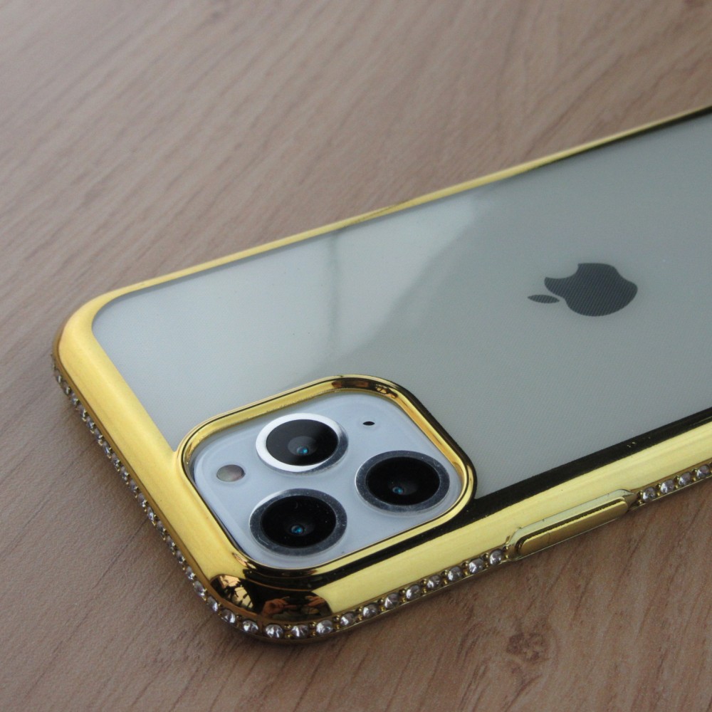 Hülle iPhone 11 Pro - Bumper Diamond - Gold