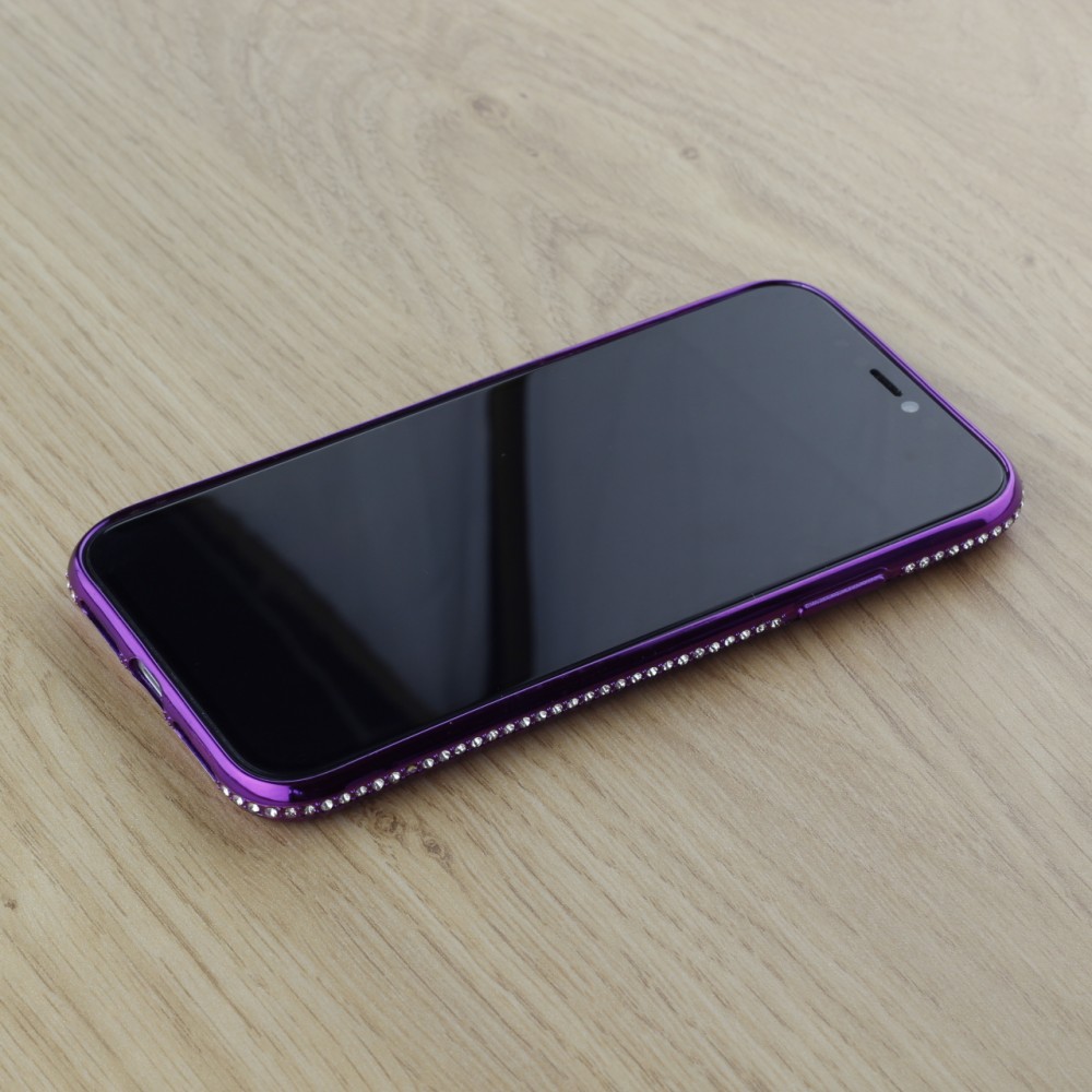 Coque iPhone 11 Pro Max - Bumper Diamond - Violet