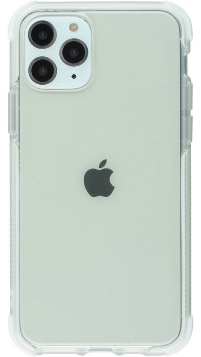 Coque iPhone 11 - Bumper Stripes - Blanc
