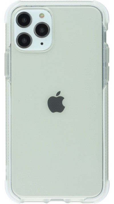 Coque iPhone 11 Pro Max - Bumper Stripes - Blanc