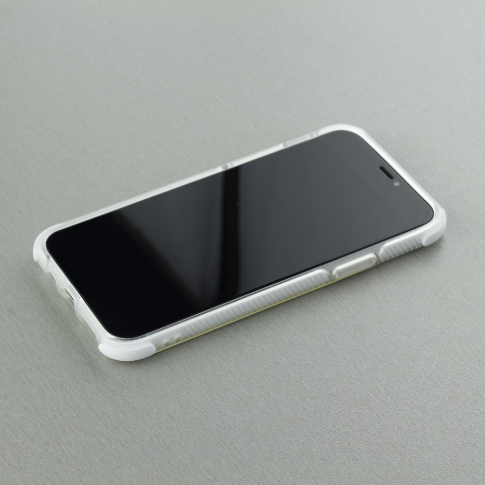 Hülle iPhone 11 -  Bumper Stripes - Weiss