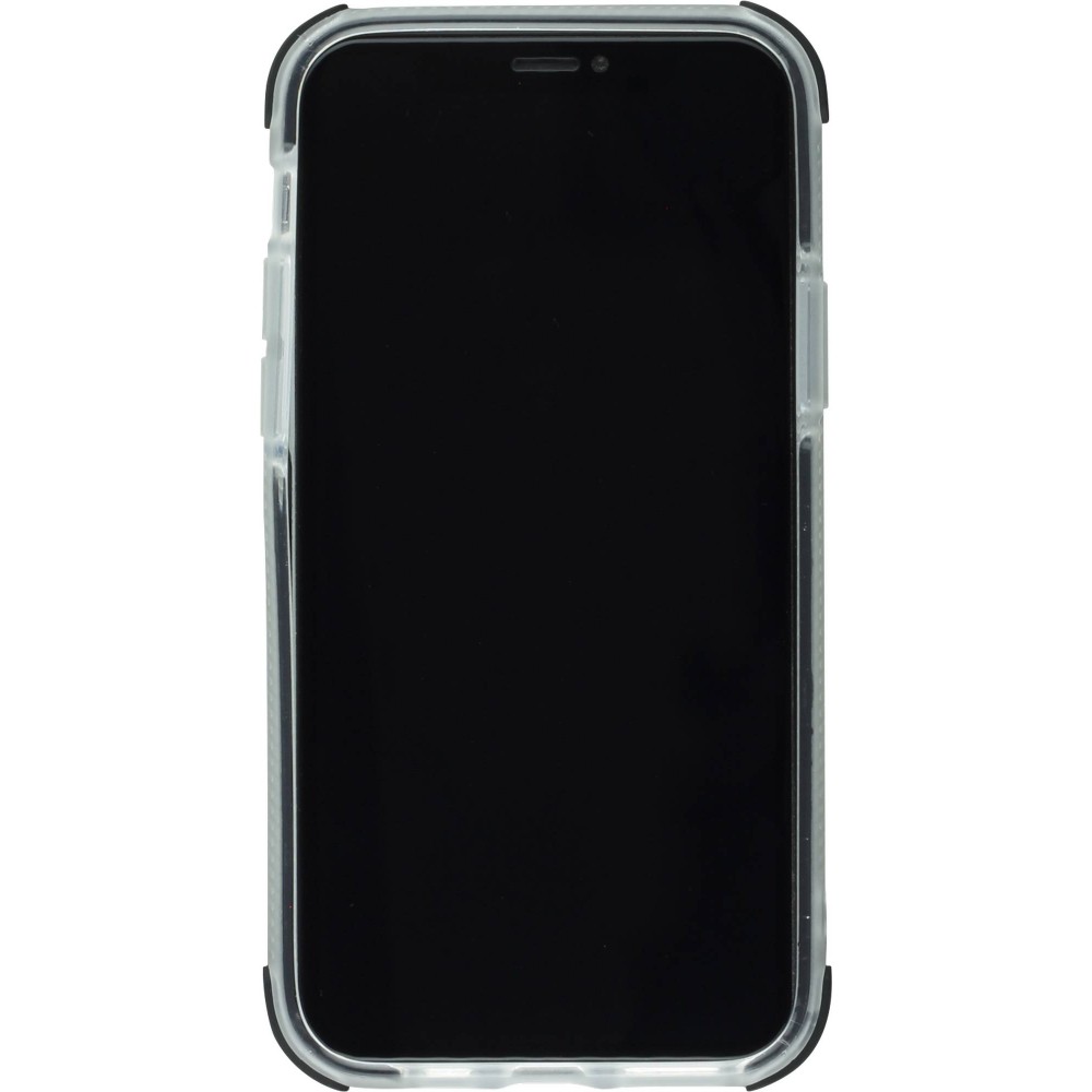 Coque iPhone 11 Pro - Bumper Stripes - Noir