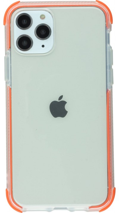 Coque iPhone 11 Pro Max -  Bumper Stripes - Orange