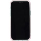 Coque iPhone 11 - Bumper Stripes - Rose