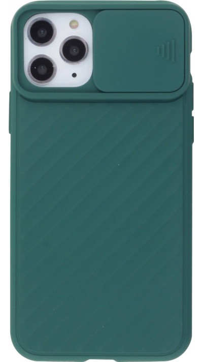 Coque iPhone 11 Pro - Caméra Clapet - Vert foncé