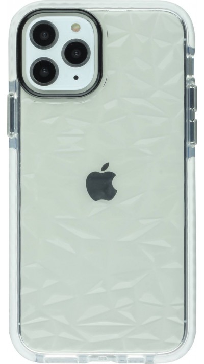 Coque iPhone 11 Pro Max - Clear kaleido - Blanc