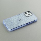 Coque iPhone 11 - Clear kaleido - Bleu