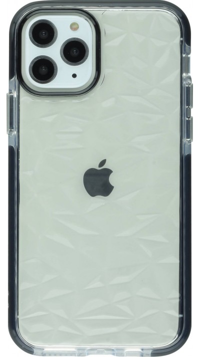 Coque iPhone 11 - Clear kaleido - Noir