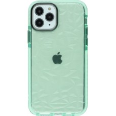 Coque iPhone 11 - Clear kaleido - Vert