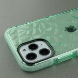 Coque iPhone 11 - Clear kaleido - Vert