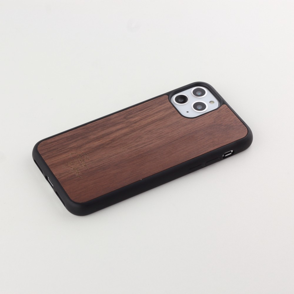 Hülle iPhone 11 Pro Max - Eleven Wood Walnut
