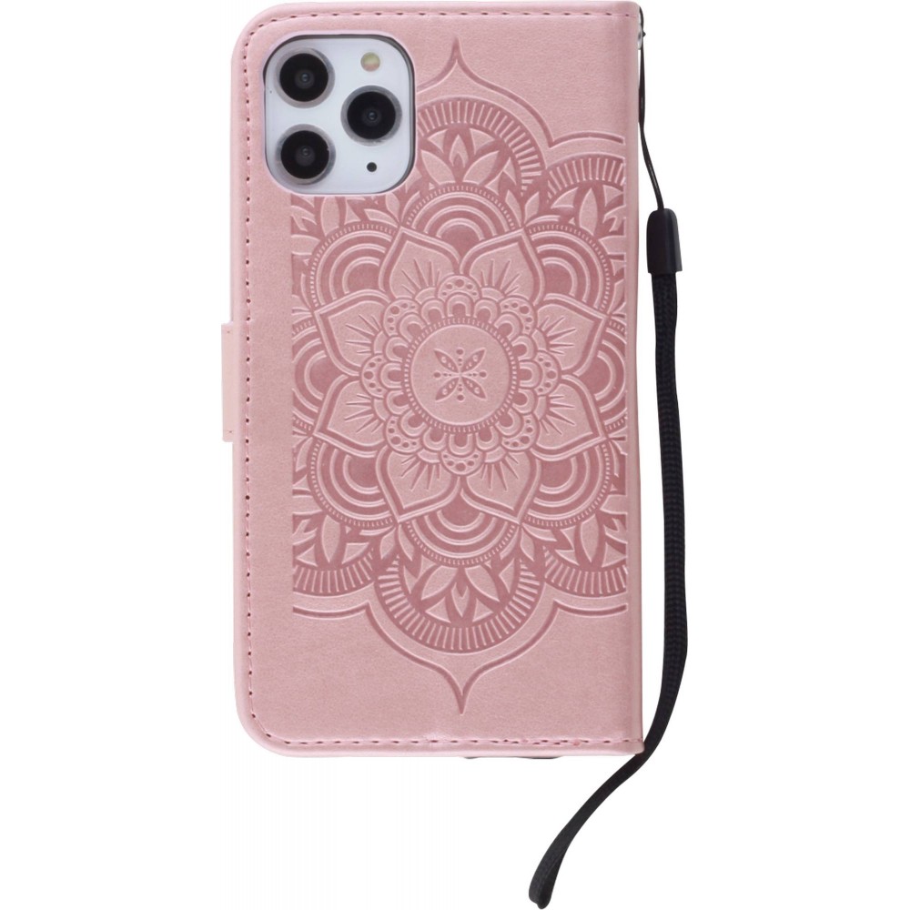 Coque iPhone 11 Pro - Flip Dreamcatcher - Rose clair