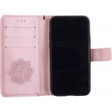 Coque iPhone 11 Pro - Flip Dreamcatcher - Rose clair