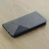Coque iPhone 11 Pro - Flip Géometrique - Gris