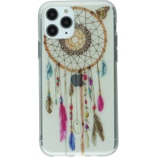 Coque iPhone 11 Pro - Gel Dreamcatcher rose - Bleu