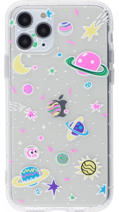 Coque iPhone 11 Pro Max - Gel dessin espace