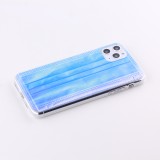 Coque iPhone 11 Pro Max - Gel masque chirurgical - Bleu
