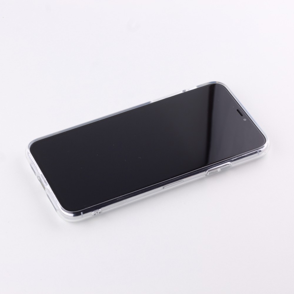 Coque iPhone 11 Pro Max - Gel masque chirurgical - Bleu
