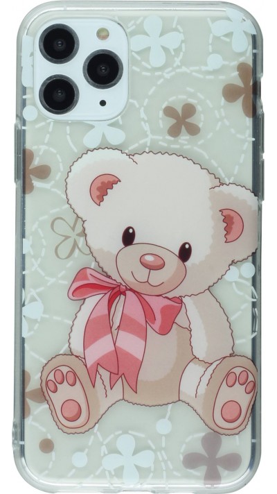 Coque iPhone 11 Pro Max - Gel ours en peluche