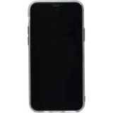 Coque iPhone 11 Pro Max - Gel petit coeur - Blanc
