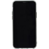 Coque iPhone 11 Pro - Gel petit coeur - Noir
