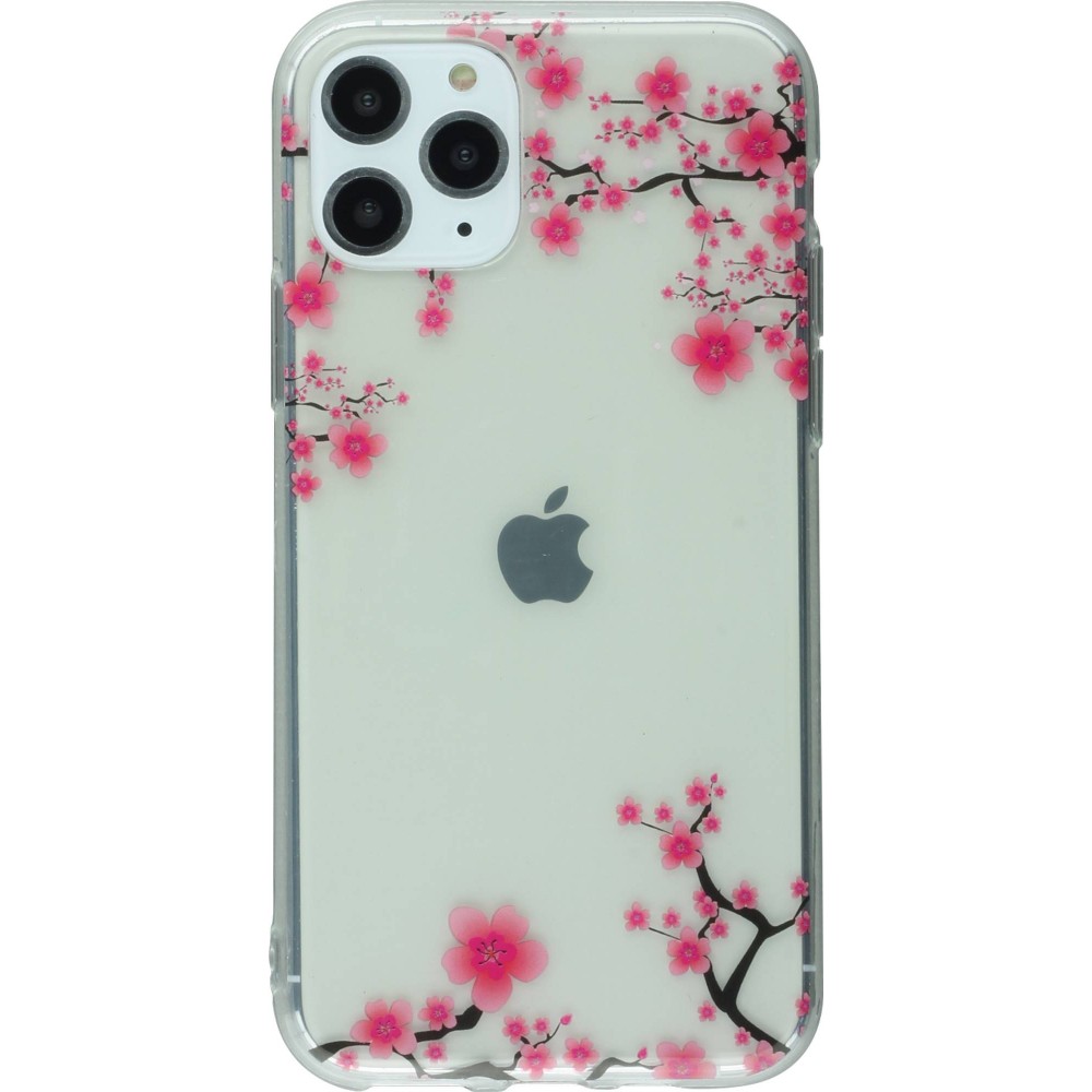 Hülle iPhone 11 - Gummi kleine Blumen