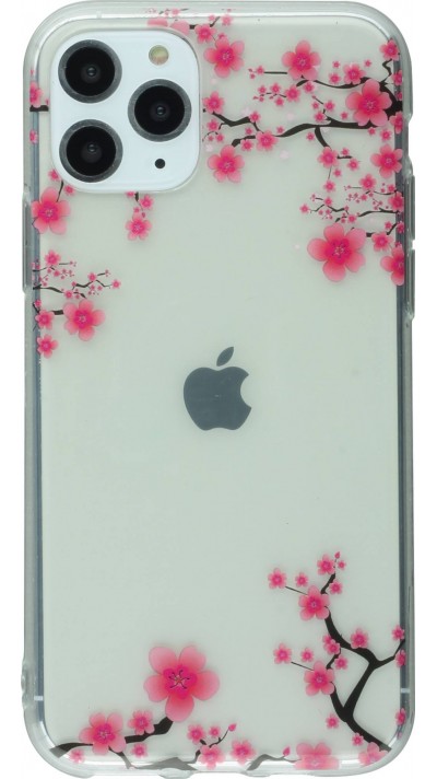 Hülle iPhone 11 - Gummi kleine Blumen