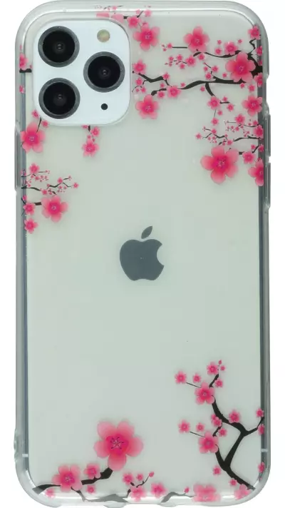 Coque iPhone 11 Pro - Gel petites fleurs