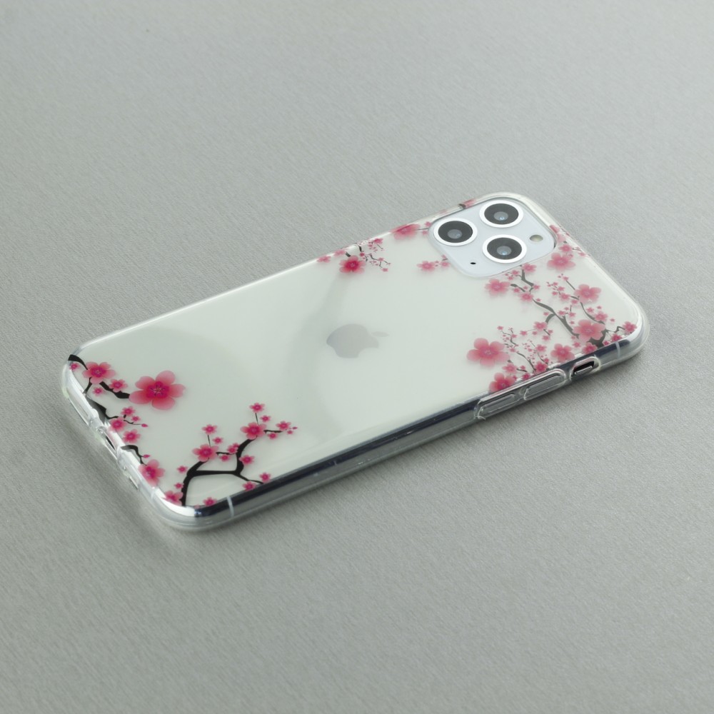 Hülle iPhone 11 - Gummi kleine Blumen