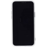 Coque iPhone 11 Pro Max - Gel pois - Noir