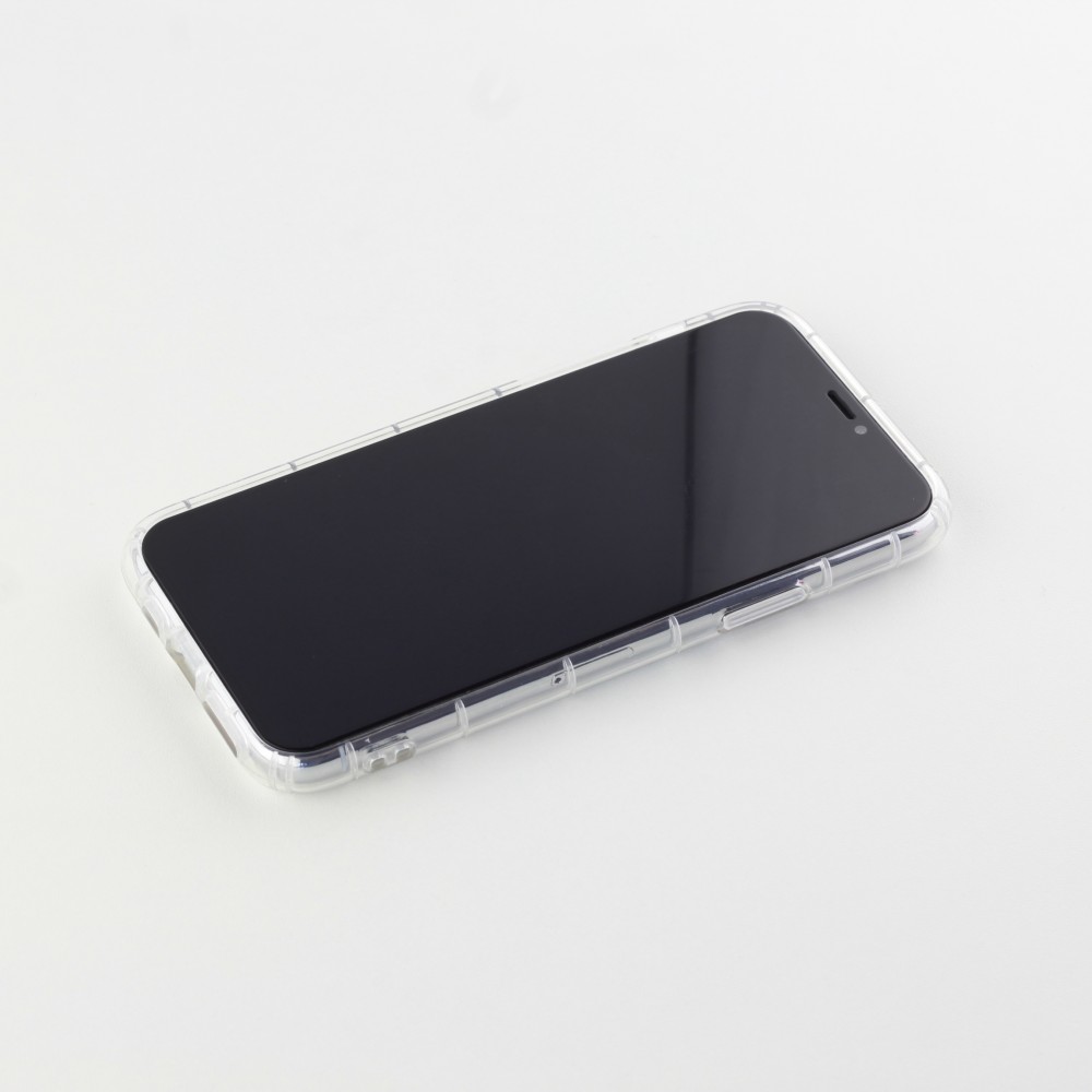 Coque iPhone 11 Pro Max - Gel pois - Noir