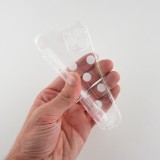 Coque iPhone 11 Pro Max - Gel pois - Rose