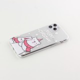 Coque iPhone 11 Pro Max - Gel transparent Noël ours