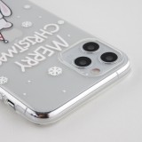 Coque iPhone 11 Pro Max - Gel transparent Noël ours