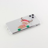 Coque iPhone 11 Pro Max - Gel transparent Noël renne