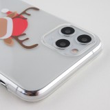 Coque iPhone 11 Pro Max - Gel transparent Noël renne