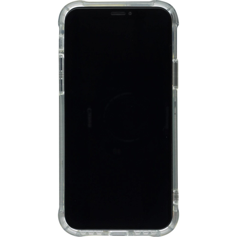 Hülle iPhone 11 Pro - Gummi Transparent Gel Bumper mit extra Schutz für Ecken Antischock