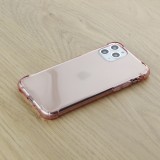 Coque iPhone 11 Pro - Gel transparent bumper - Rose
