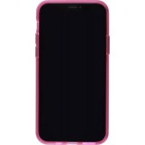 Coque iPhone 11 Pro Max - Gel transparent - Rose foncé