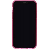 Coque iPhone 11 Pro - Gel transparent - Rose foncé