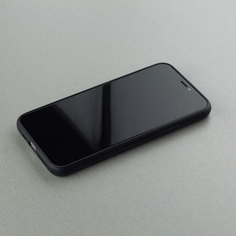 Coque iPhone 11 Pro Max - Glass Carbon - Noir