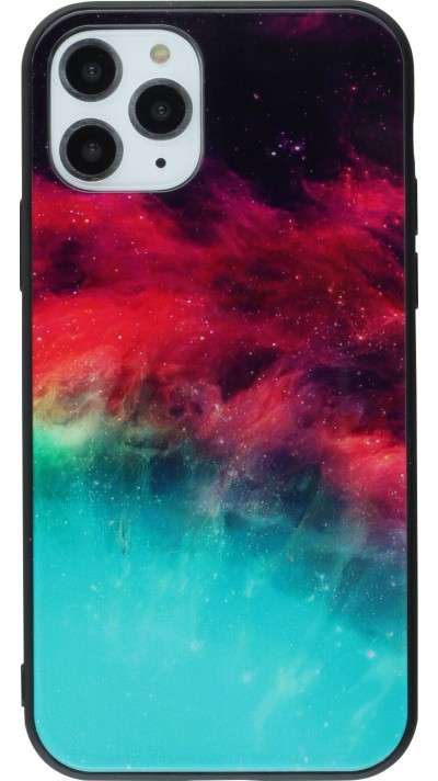 Coque iPhone 11 - Glass Space Nebula