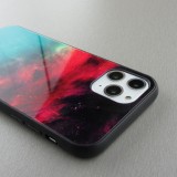 Coque iPhone 11 - Glass Space Nebula